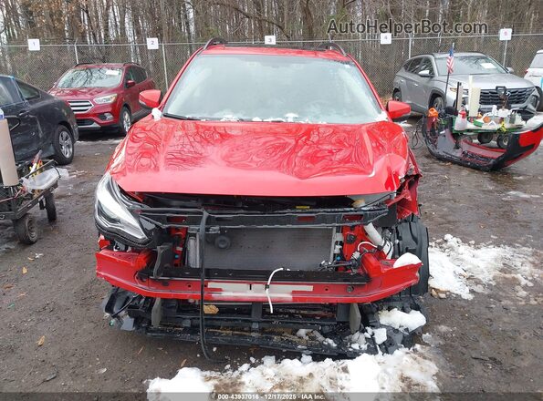 JF2GTHMC5P8274784 2023 SUBARU CROSSTREK Красный Вид щитка приборов
