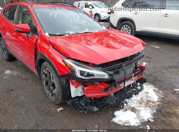 JF2GTHMC5P8274784 2023 SUBARU CROSSTREK Красный Вид спереди