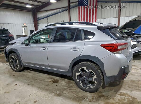 JF2GTHMC6M8258511 2021 SUBARU CROSSTREK Silver Задня ліва чверть