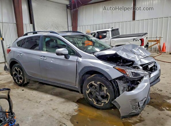 JF2GTHMC6M8258511 2021 SUBARU CROSSTREK Silver Передня права чверть