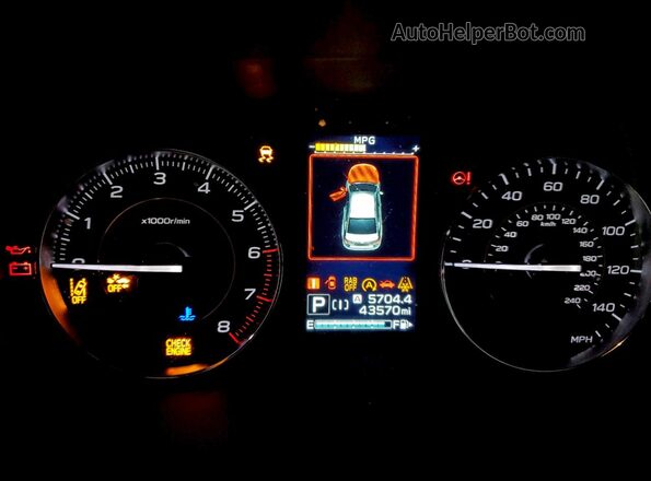 JF2GTHMC6M8258511 2021 SUBARU CROSSTREK Silver Вид щитка приладів