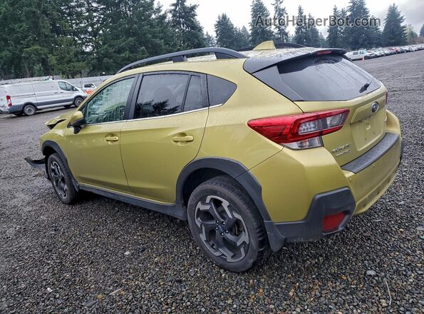 JF2GTHMC7PH239065 2023 SUBARU CROSSTREK Green Trasero izquierdo