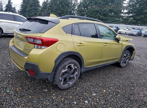 JF2GTHMC7PH239065 2023 SUBARU CROSSTREK Green Trasero derecho