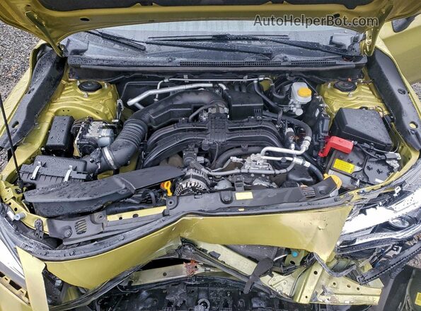 JF2GTHMC7PH239065 2023 SUBARU CROSSTREK Green Vista del compartimento del motor