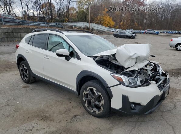 JF2GTHNC6NH281657 2022 SUBARU CROSSTREK Белый Передняя правая четверть