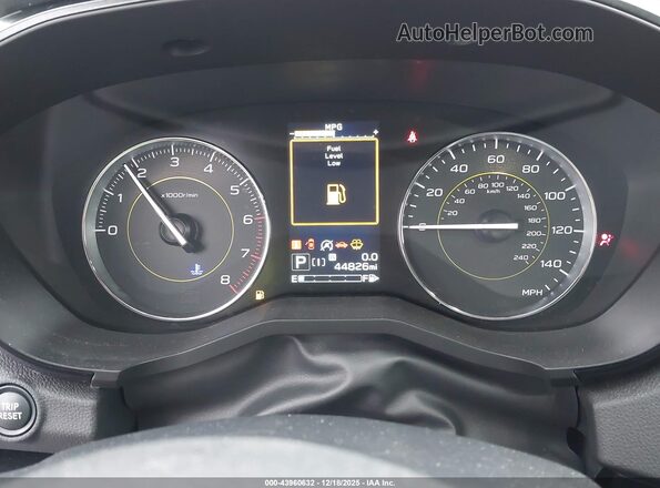 JF2GTHRC4NH254001 2022 SUBARU CROSSTREK Blue Vista de los asientos traseros
