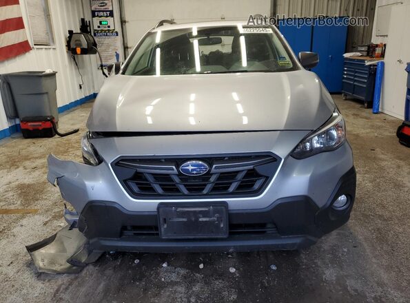 JF2GTHSC0NH230577 2022 SUBARU CROSSTREK Silver Widok z przodu