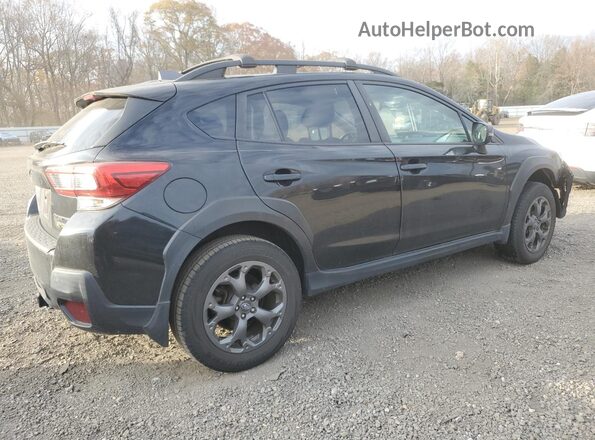JF2GTHSC1MH300117 2021 SUBARU CROSSTREK Black უკანა მარჯვენა