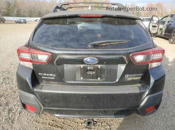 JF2GTHSC1MH300117 2021 SUBARU CROSSTREK Black უკანა ხედი