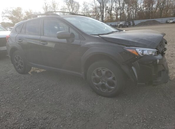 JF2GTHSC1MH300117 2021 SUBARU CROSSTREK Black წინა მარჯვენა