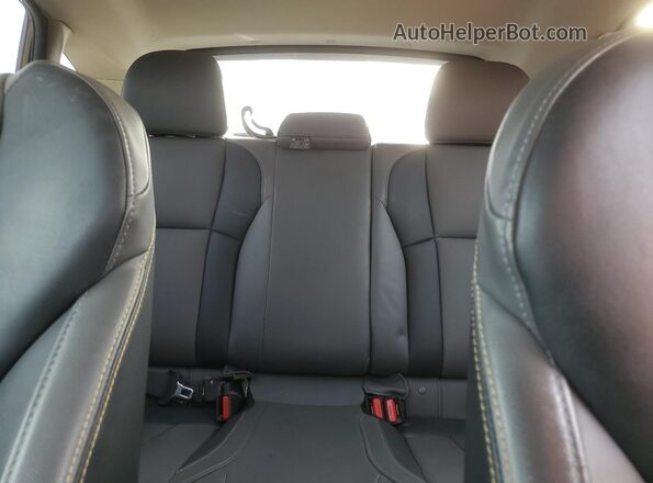JF2GTHSC1MH300117 2021 SUBARU CROSSTREK Black უკანა სავარძლების ხედი