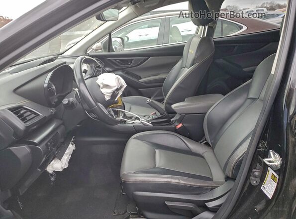JF2GTHSC1MH300117 2021 SUBARU CROSSTREK Black წინა სალონის ხედი