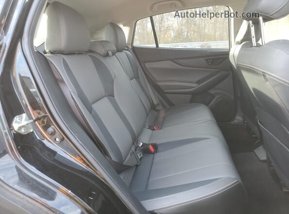 JF2GTHSC1MH300117 2021 SUBARU CROSSTREK Black უკანა სალონის ხედი