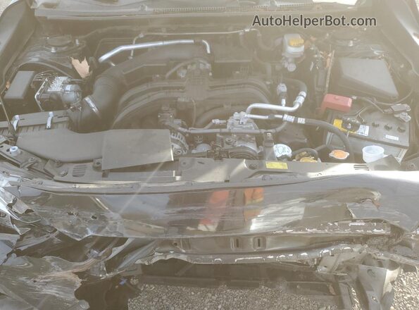JF2GTHSC1MH300117 2021 SUBARU CROSSTREK Black ძრავის განყოფილების ხედი