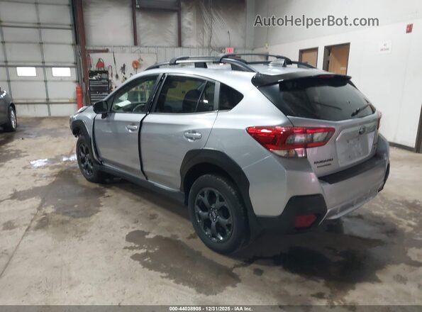 JF2GTHSC3NH273326 2022 SUBARU CROSSTREK Silver Trasero izquierdo
