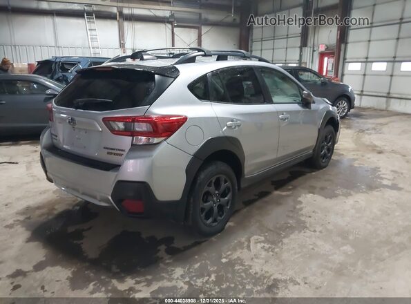 JF2GTHSC3NH273326 2022 SUBARU CROSSTREK Silver Trasero derecho
