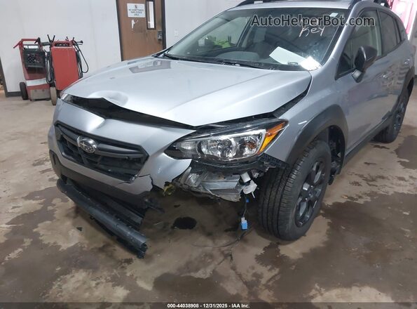 JF2GTHSC3NH273326 2022 SUBARU CROSSTREK Silver Vista frontal