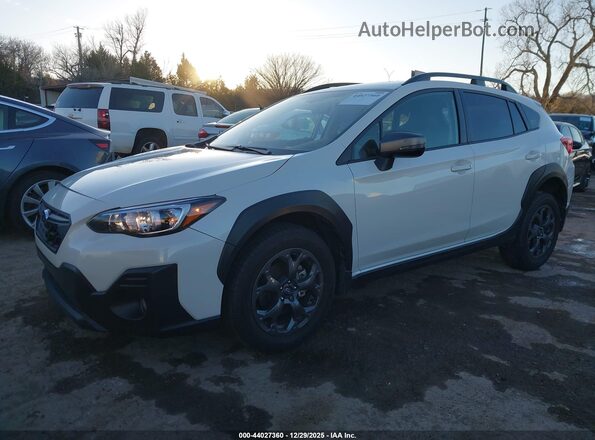 JF2GTHSC4NH210669 2022 SUBARU CROSSTREK White Przód lewy