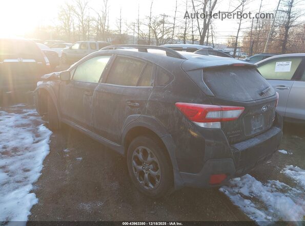 JF2GTHSC4NH238617 2022 SUBARU CROSSTREK Black Tył lewy