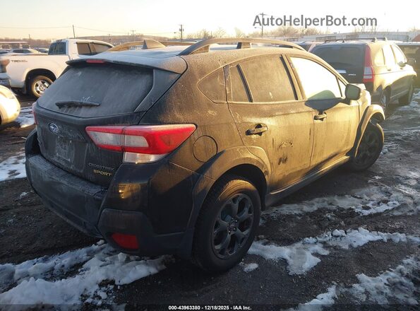 JF2GTHSC4NH238617 2022 SUBARU CROSSTREK Black Tył prawy