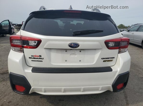 JF2GTHSC6NH268086 2022 SUBARU CROSSTREK White Widok z tyłu