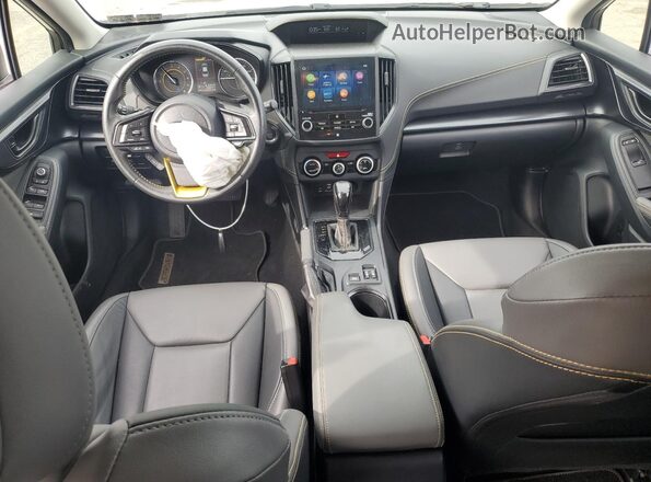 JF2GTHSC6NH268086 2022 SUBARU CROSSTREK White Widok deski rozdzielczej