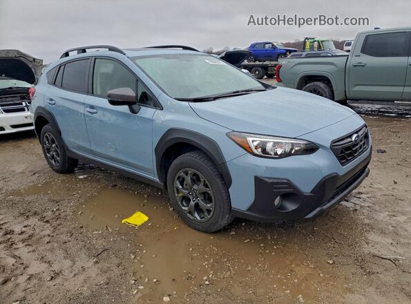 JF2GTHSC6PH300330 2023 SUBARU CROSSTREK Серый Передняя правая четверть
