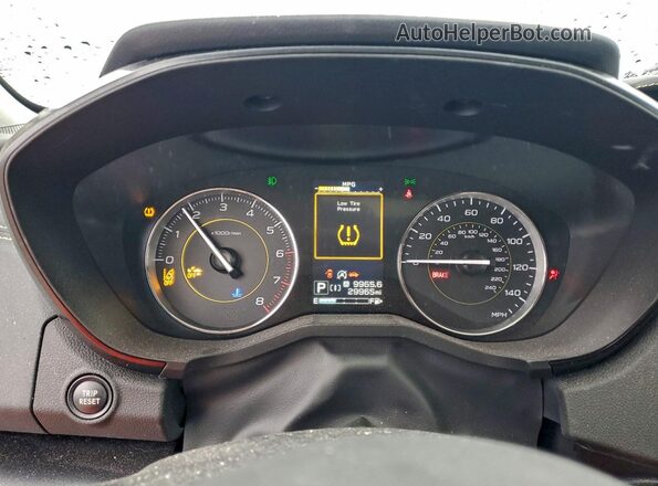 JF2GTHSC6PH300330 2023 SUBARU CROSSTREK Серый Вид щитка приборов