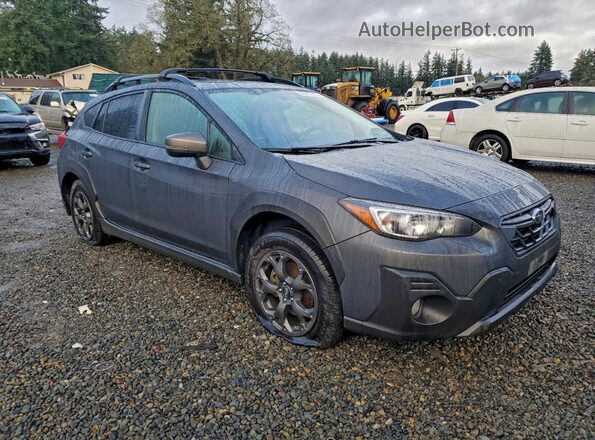 JF2GTHSC9PH271504 2023 SUBARU CROSSTREK Gray Front right