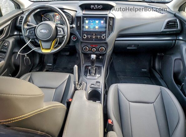 JF2GTHSC9PH271504 2023 SUBARU CROSSTREK Gray Dashboard view
