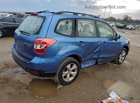 JF2SJABC3GH473648 2016 SUBARU FORESTER 2.5 Blue Trasero derecho