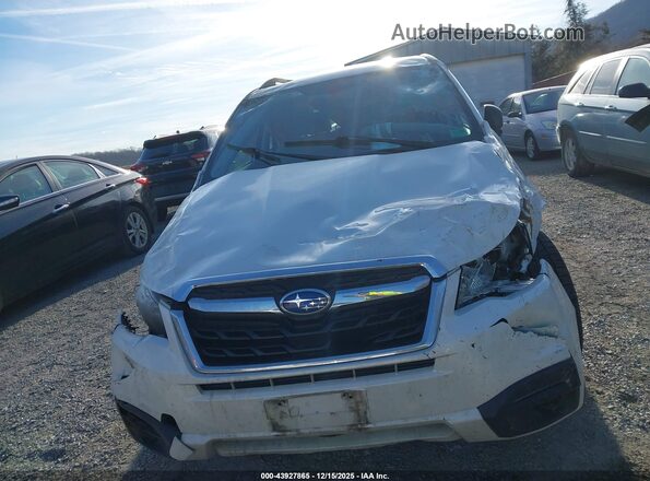 JF2SJABC3JH617447 2018 SUBARU FORESTER 2.5 White 