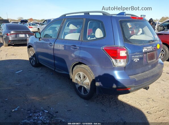 JF2SJABC7JH469223 2018 SUBARU FORESTER 2.5 Blue 