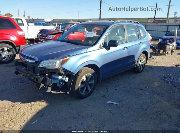 JF2SJABC7JH469223 2018 SUBARU FORESTER 2.5 Blue 