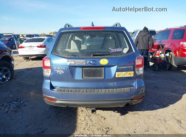 JF2SJABC7JH469223 2018 SUBARU FORESTER 2.5 Blue 