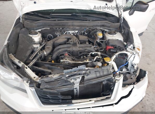 JF2SJABC8JH423982 2018 SUBARU FORESTER 2.5 Белый Вид сзади