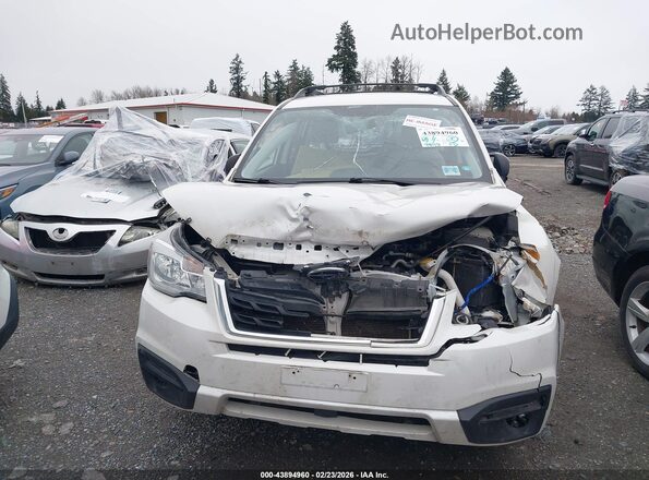 JF2SJABC8JH423982 2018 SUBARU FORESTER 2.5 Белый Вид щитка приборов