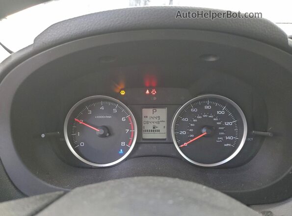 JF2SJABCXHH542014 2017 SUBARU FORESTER 2.5 Charcoal Vista del cuadro de instrumentos
