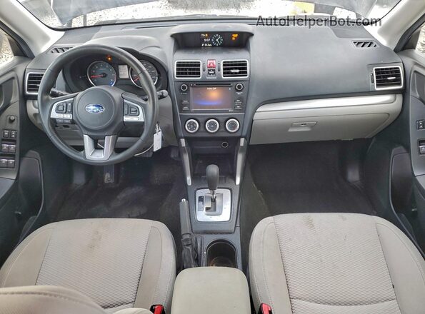 JF2SJABCXHH542014 2017 SUBARU FORESTER 2.5 Charcoal Vista del salpicadero