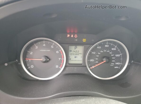 JF2SJADC1GH469398 2016 SUBARU FORESTER 2.5 Серебряный Вид щитка приборов