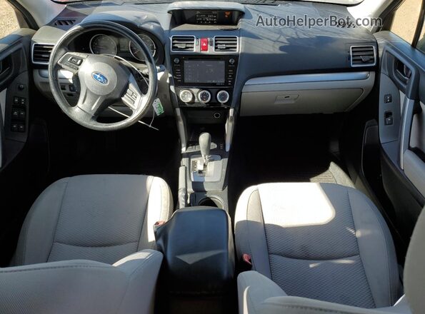 JF2SJADC7GH508513 2016 SUBARU FORESTER 2.5 Синий Вид панели приборов