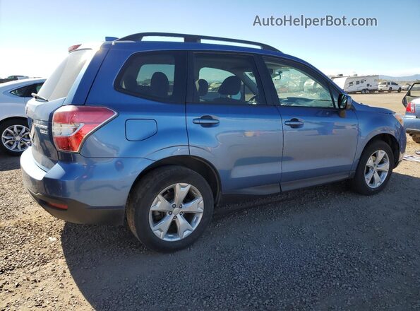 JF2SJADC7GH508513 2016 SUBARU FORESTER 2.5 Синий Задняя правая четверть