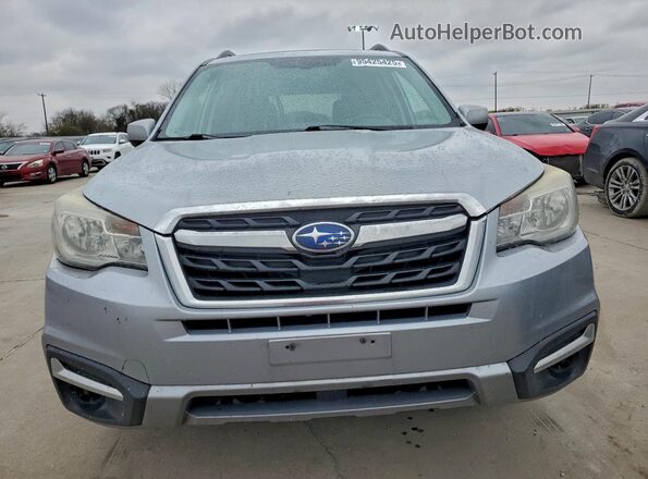 JF2SJADC9HH496382 2017 SUBARU FORESTER 2.5 Silver წინა ხედი
