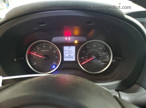 JF2SJAEC0HH417549 2017 SUBARU FORESTER 2.5 Silver Widok zestawu wskaźników