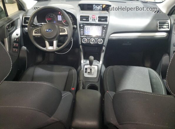 JF2SJAEC0HH417549 2017 SUBARU FORESTER 2.5 Silver Widok deski rozdzielczej