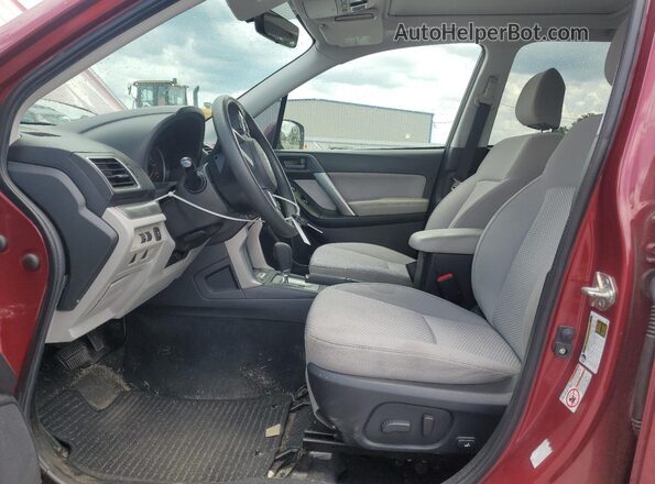 JF2SJAEC5JH572734 2018 SUBARU FORESTER 2.5 Red 