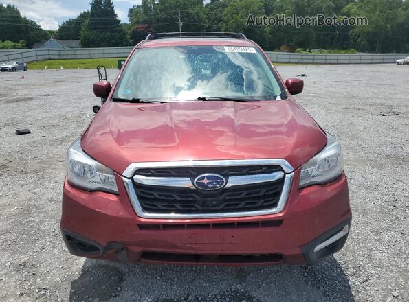 JF2SJAEC5JH572734 2018 SUBARU FORESTER 2.5 Red 