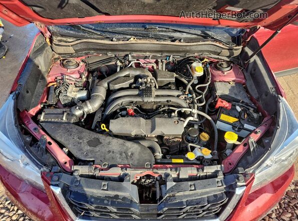 JF2SJAGC2JH415286 2018 SUBARU FORESTER 2.5 Burgundy 