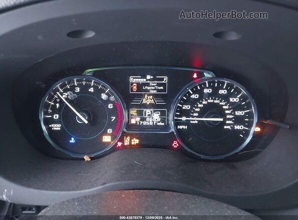 JF2SJAGC2JH496127 2018 SUBARU FORESTER 2.5 Black უკანა სავარძლების ხედი