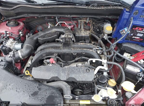 JF2SJAGC2JH555239 2018 SUBARU FORESTER 2.5 Burgundy 